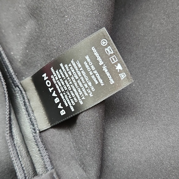 NWOT aritzia babaton modern mini leather skirt black 6 - Picture 6 of 7